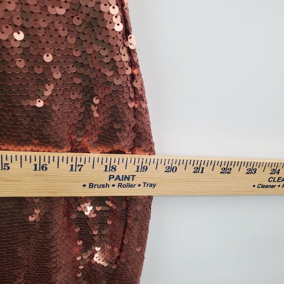 Spring + Mercer Mid Length Tank Sequin Dress Women Size Large NWT - Picture 12 of 13